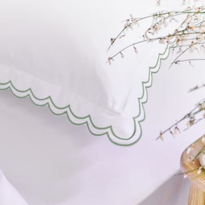 Scallop Pillowcase Pair, King