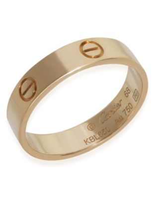 Love 18k Yellow Gold Ring