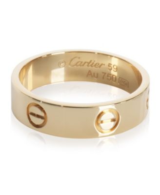Love 18k Yellow Gold Ring