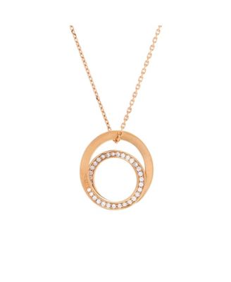Etincelle de Cartier Pendant Necklace 18K Rose Gold with Diamonds, 15.25 - 16.5"