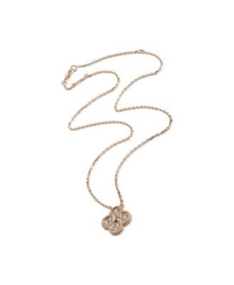 Vintage Alhambra 18k Rose Gold Pendant