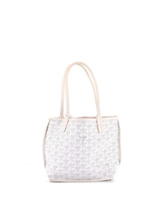 Mini Anjou Reversible Tote Coated Canvas