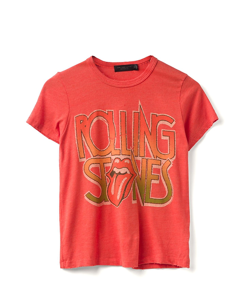 Junk Food Clothing Women's Rolling Stones Hot Lips Original Tee