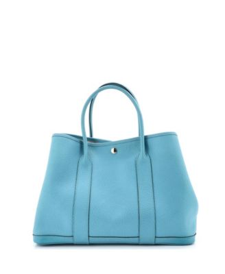 36 Garden Party Tote Leather