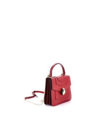 Small Serpenti Forever Top Handle Bag Leather
