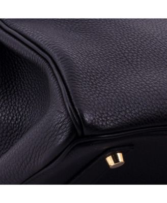 Birkin 35 Handbag Black Togo with Gold Hardware