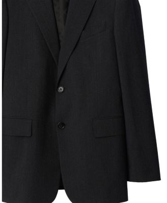  Wool Blend Tailored Jacket