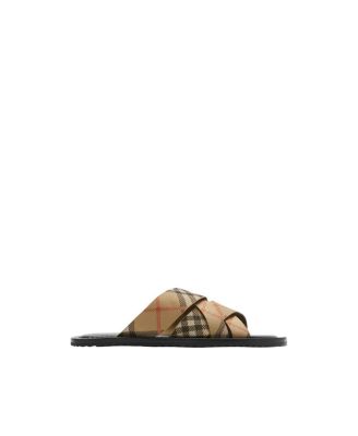  Men's Check Pavilion Slides