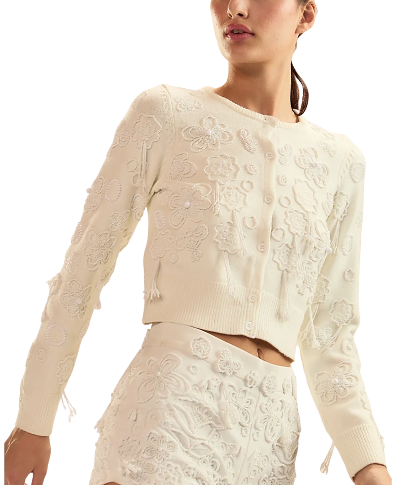 Cynthia Rowley Paloma Shrunken Cardigan