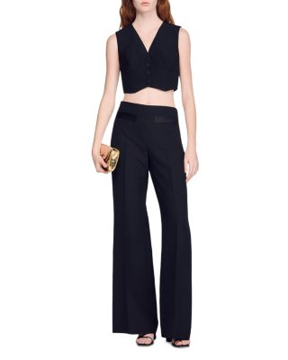 Jacket Style Crop Top