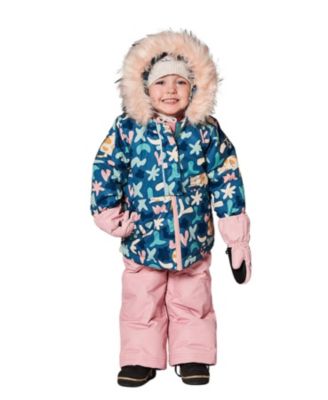  Girls' Two-Piece Play Snowsuit - Baby, Little Kid