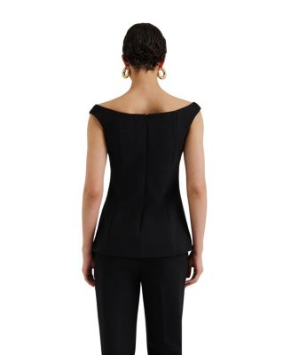 Diora Half Off Shoulder Top