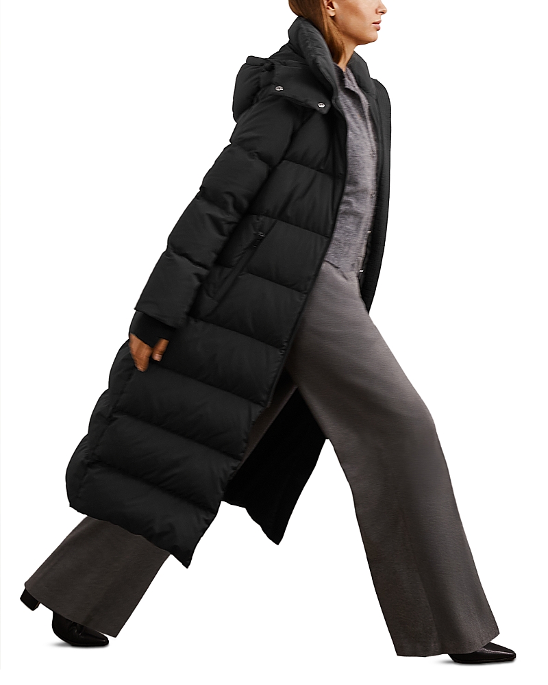 Reiss Petite Colette Longline Puffer Coat