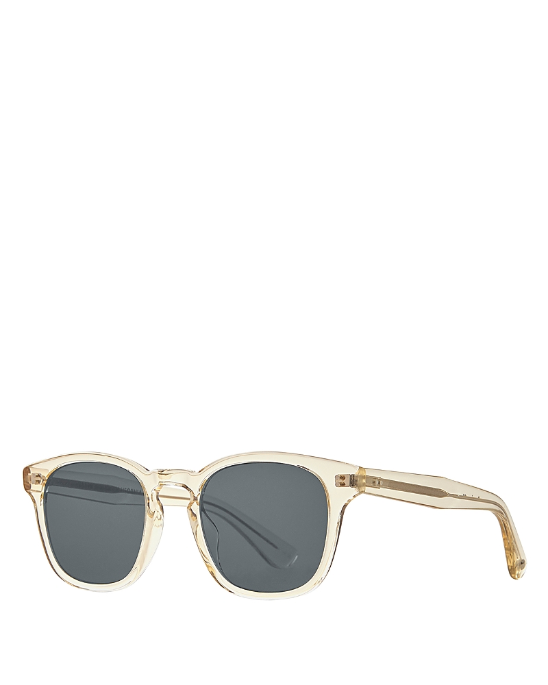 Garrett Leight Ace Ii Sun Square Sunglasses, 49mm