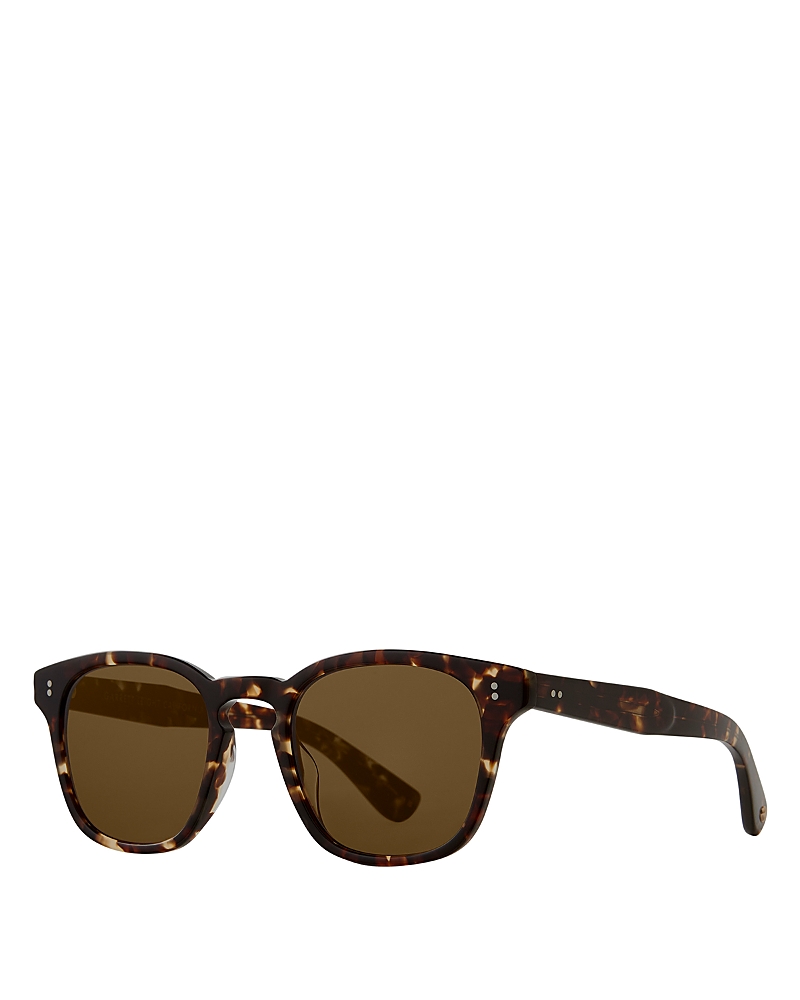 Garrett Leight Ace Ii Sun Square Sunglasses, 49mm