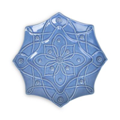 Jardins du Monde Assorted Dessert/Salad Plates, Set of 4