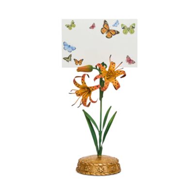 Meadow Walk Tiger Lily Place Card Holder