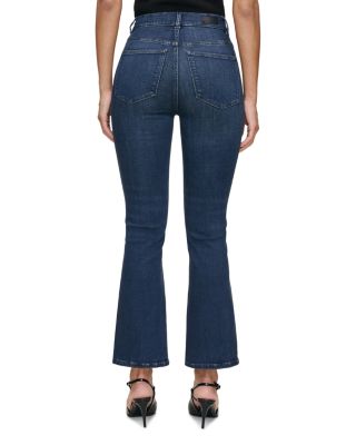 Bridget Boot High Rise Instasculpt™ Crop Jeans in Dark Indigo