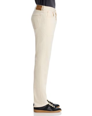 Straight Fit Jeans in Ecru