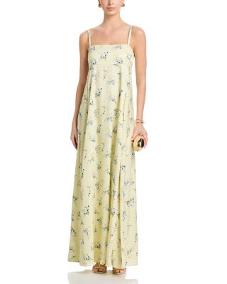 Ennis Satin Harper Maxi Dress