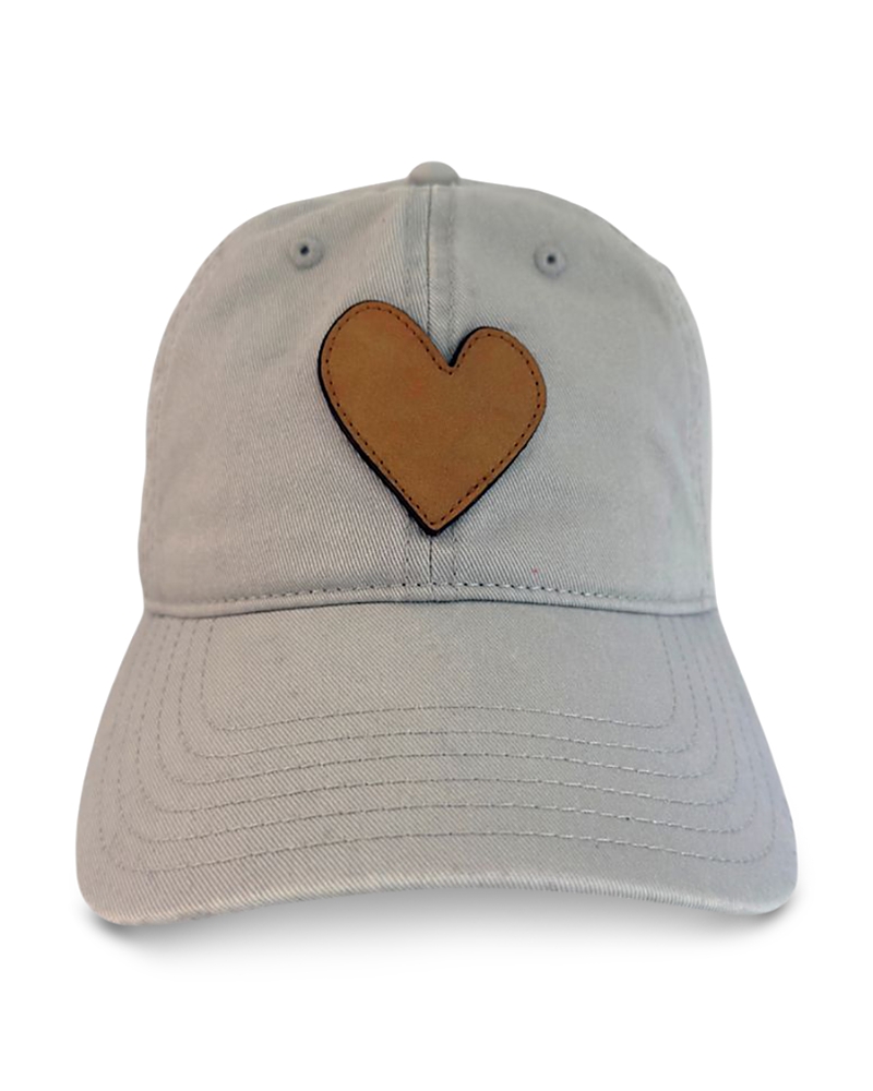 Kerri Rosenthal Imperfect Heart Chenille Baseball Cap