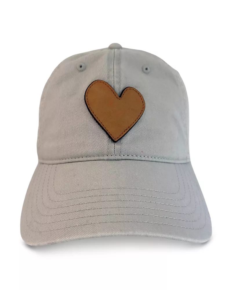 Kerri Rosenthal Imperfect Heart Chenille Baseball Cap