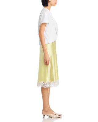 Draped T Shirt Slip Combo Dress