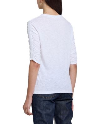 Ruched Half Sleeve Tee