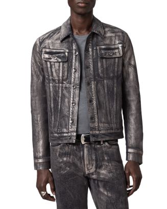John Varvatos Distressed Trucker Jacket | Bloomingdale's Men