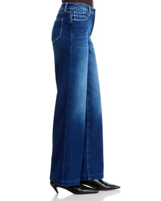 Scottie High Rise Wide Leg Jeans in Delany