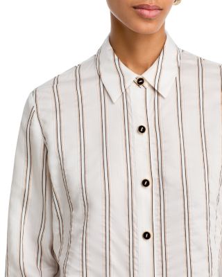 Cosette Crop Hi Low Shirt