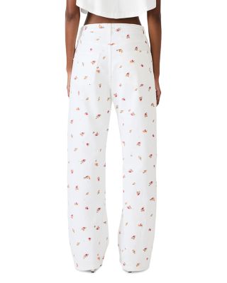 Sydnee Mid Rise Relaxed Barrel Jeans in Antique