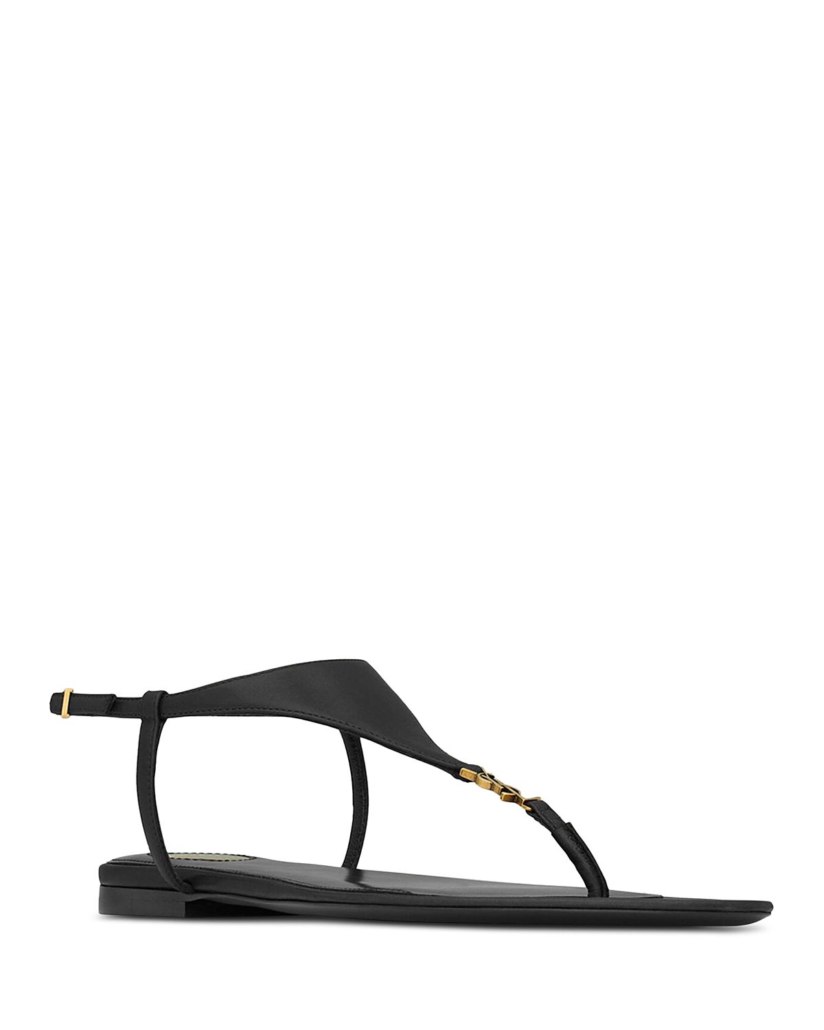 Saint Laurent Women's Cassandra Slingback Thong Sandals