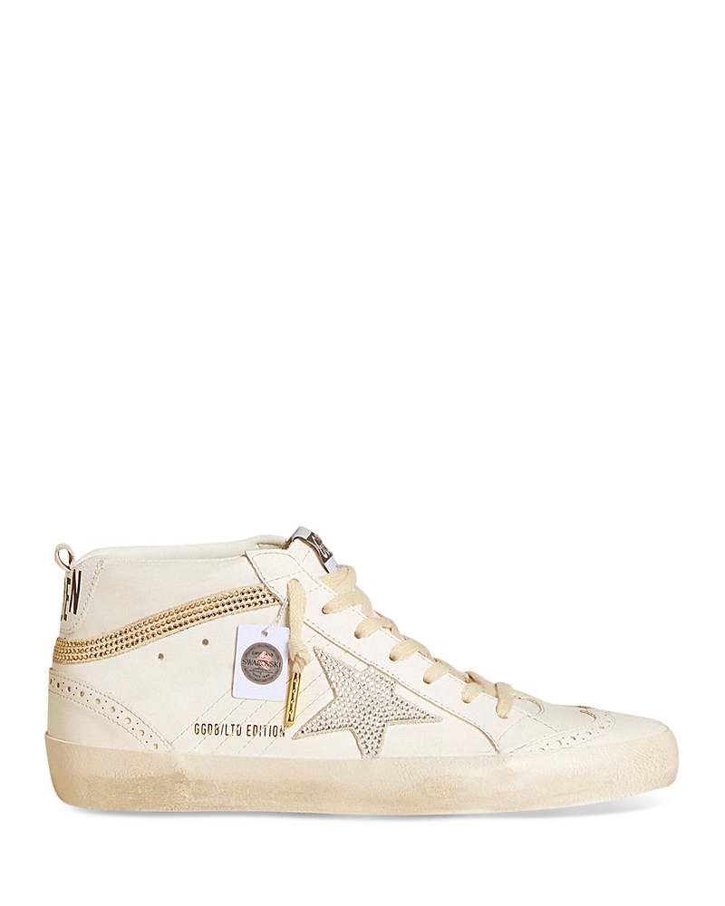 Golden Goose Women's Mid Star Leather Sneakers