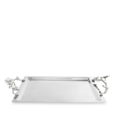 Silver Orchid Large Tray