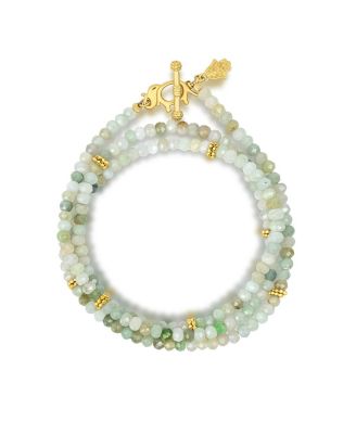  Manifest Abundance Jade Elephant Wrap Bracelet
