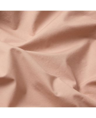 Washed Cotton Percale Pillowcase Pair, King