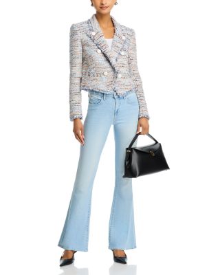 Taney Low Rise Sneaker Flared Jeans in Normandie