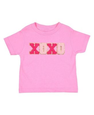  Unisex XOXO Patch Valentine's Day Short sleeve T-Shirt