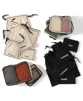 Deluxe Packing Travel Set, Set of 8 Organizers