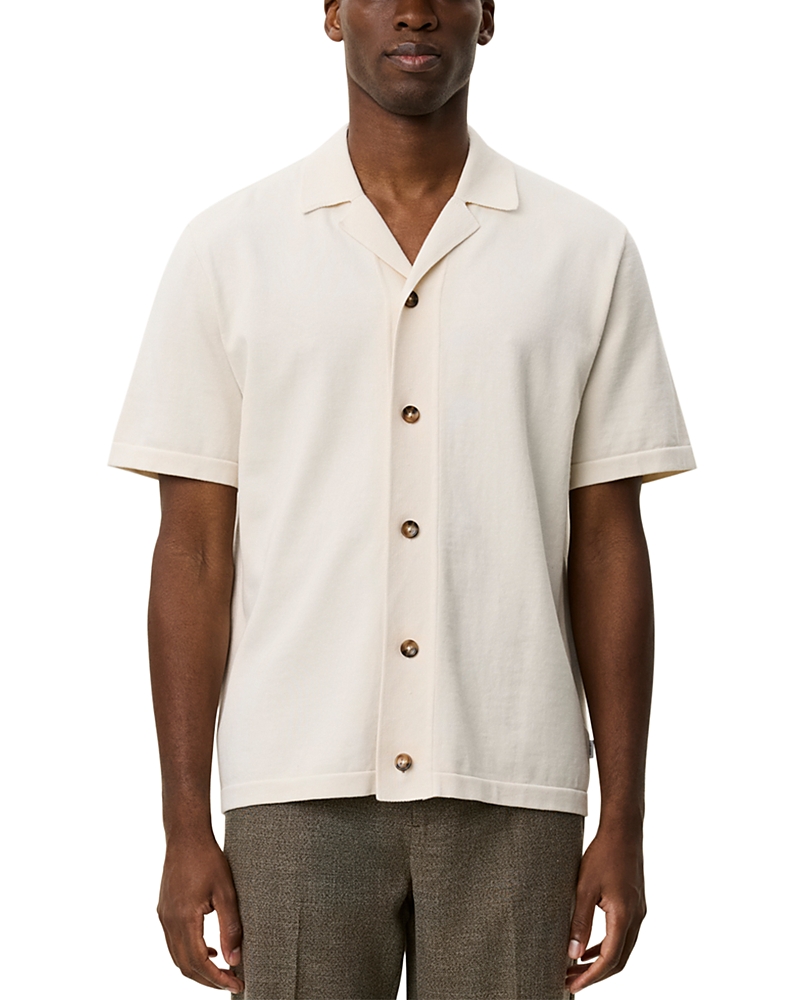 Les Deux Emmett Globe Knitted Shirt