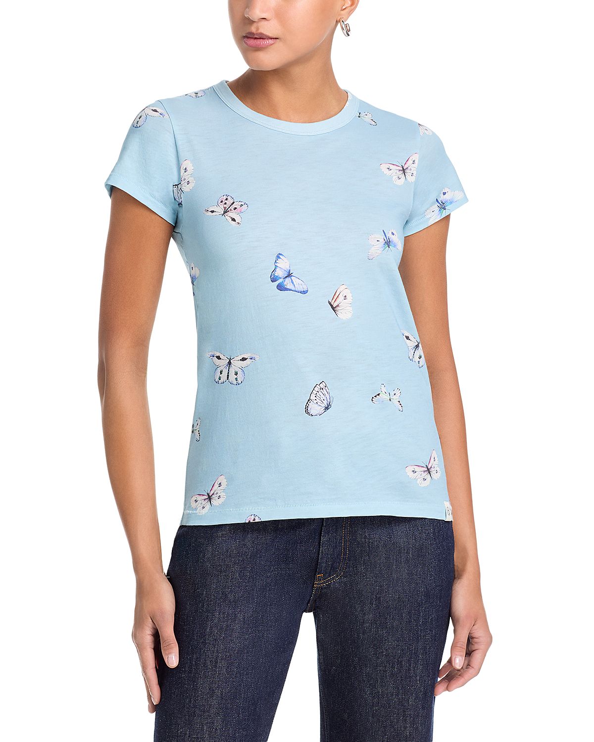 rag & bone All Over Tammy Butterfly Tee
