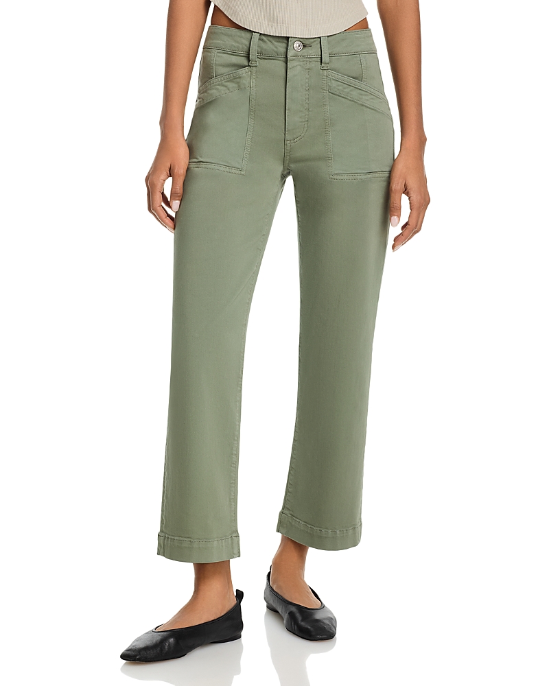 Paige Quincy Mid Rise Ankle Jeans in Vintage Sweet Succulent