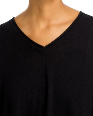 Lightweight Cashmere Poncho Tee