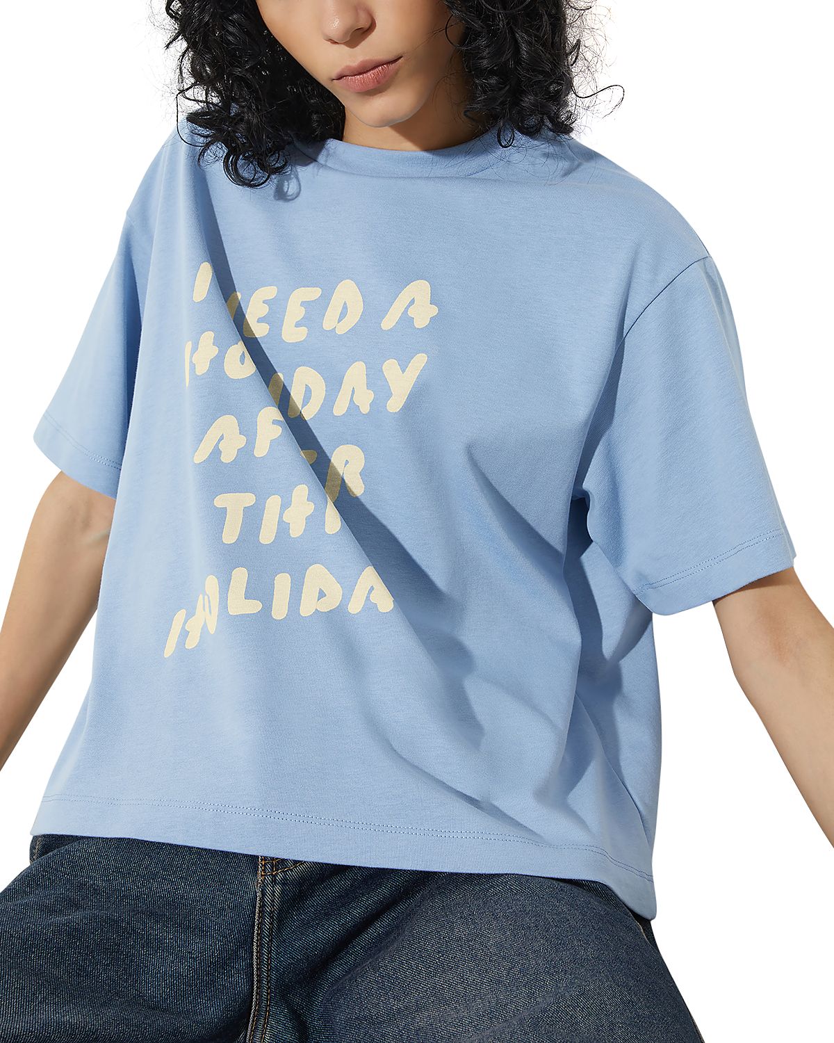 Max & Co. Boxy Crewneck T Shirt
