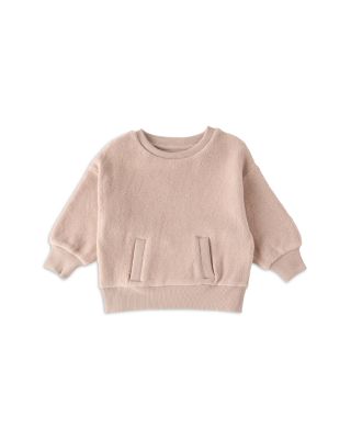Unisex Teddy Fleece Dropped Shoulder Sweatshirt - Baby, Little Kid