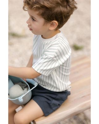 Unisex Dropped Shoulder Tee - Little Kid