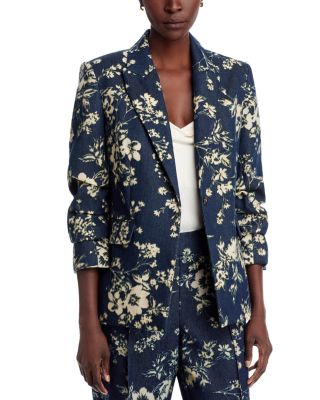 The Gabby Denim Burnout Jacket