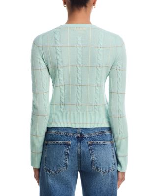 Jane Cashmere Cable Knit Cardigan