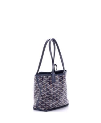  Mini Anjou Reversible Tote Coated Canvas